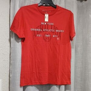 Aeropostale Red Graphic Tee for Men